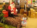 Santa holds Saskia's Bunny as Hostage!