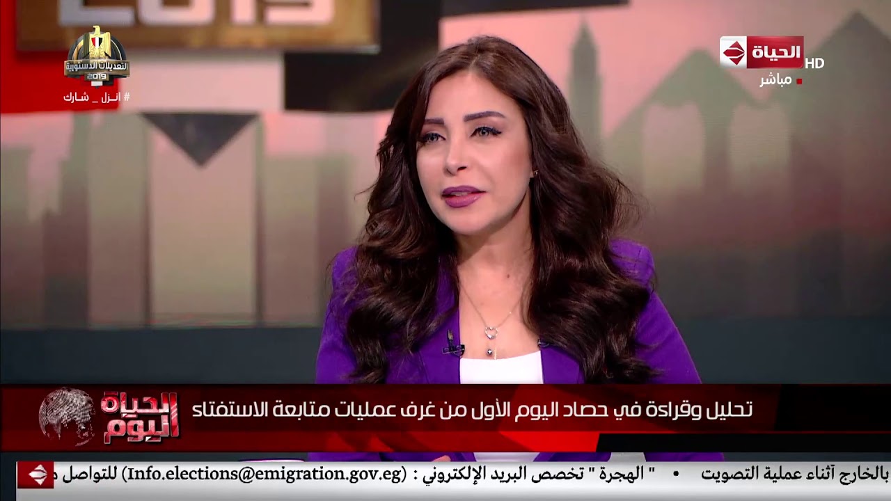 الحياة اليوم - لقاء مع معتزعبد الفتاح وأمل عبد المنعم ونبيل شلبي وحديث حول العملية الانتخابية