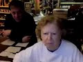 my * mom * watches  a dad at comedy barn                  