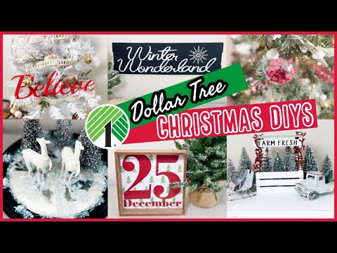 *NEW* Dollar Tree DIY Christmas Ideas 2020!! 🎄