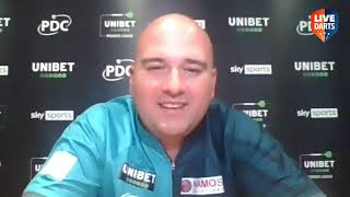 Peter Wright: “I've been trying to keep Glen's head up and invited him to stay before the Matchplay”