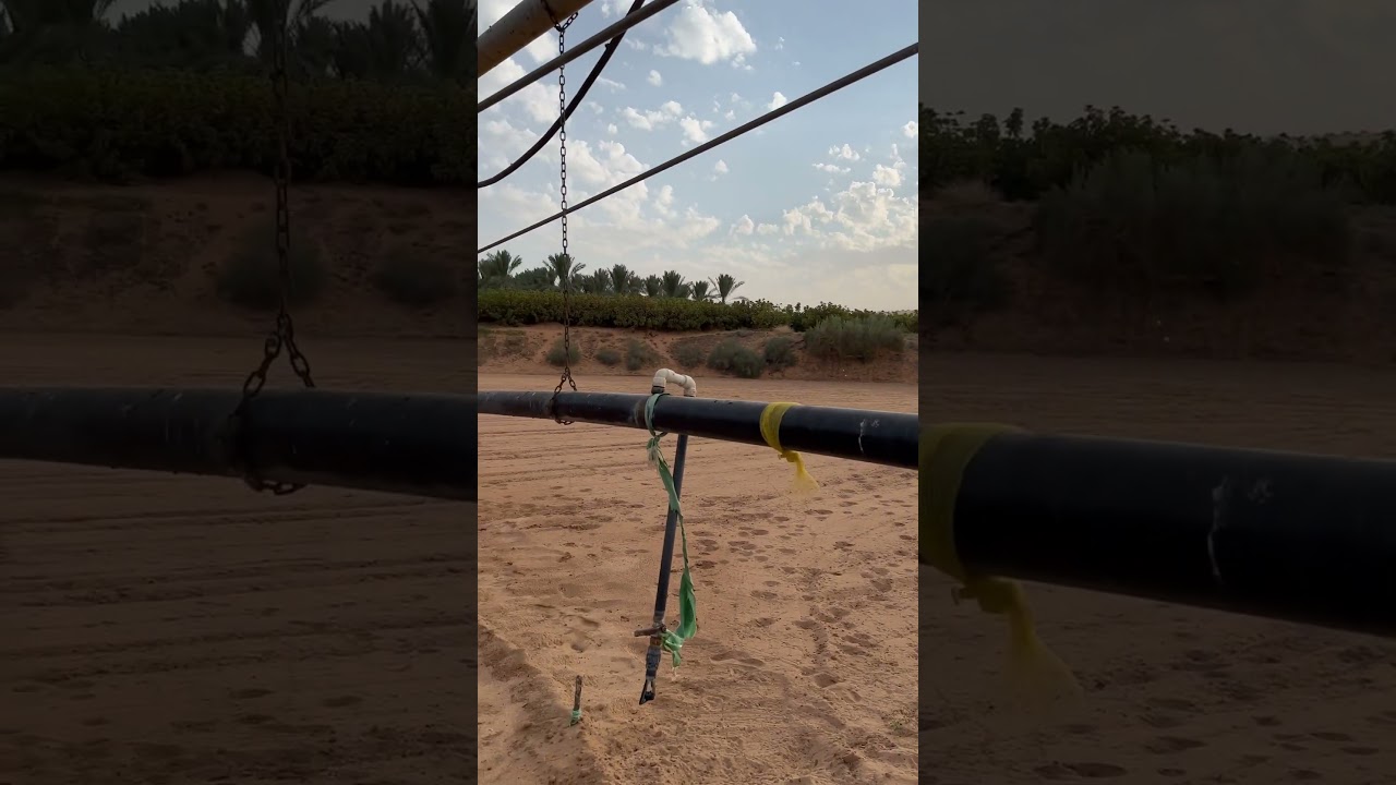 Estrutura DO PIVÔ SAUDITA #irrigacao #pivocentral