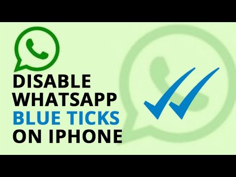 how to remove blue ticks from whatsapp