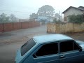 Chuva causa transtornos em Buri
