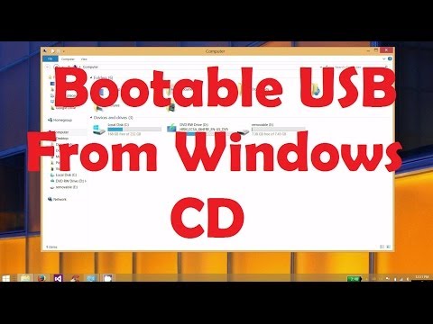 how to boot from usb cd drive