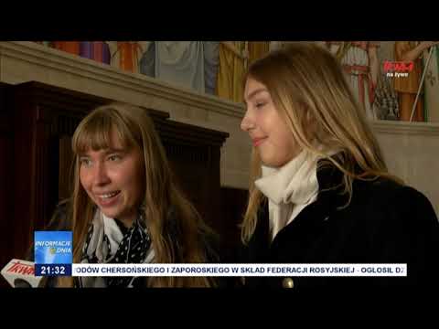 Uczestnicy zjazdu Polonii "Festiwal Mazurka Dąbrowskiego" odwiedzili Sanktuarium NMP Gwiazdy Nowej Ewangelizacji i św. Jana Pawła II w Toruniu