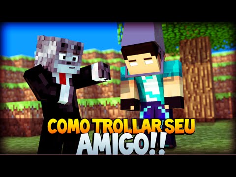 Minecraft: COMO TROLLAR SEU AMIGOS ! (Sabotage Mod)