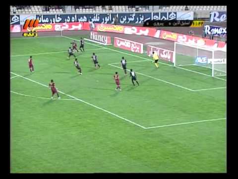 0 ویدیو گل های پرسپولیس به استیل آذین   perspolis 2   0 Steel Azin 30/10/2010 