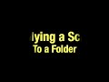 How To Enable and Configure Folder Action Scripts