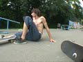 i broke my foot july 26 2008 szeged skatepark fs flip awesome day Adam Adolf