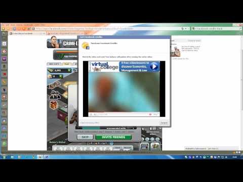 how to get a facebook credits for free