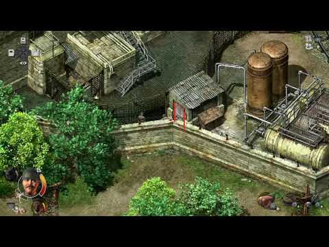 Commandos 2 remastered, PS4 gameplay, no talking.