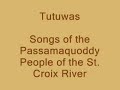 This song is titled Tutuwas, sung by Wabanaki women. It is on the cd 