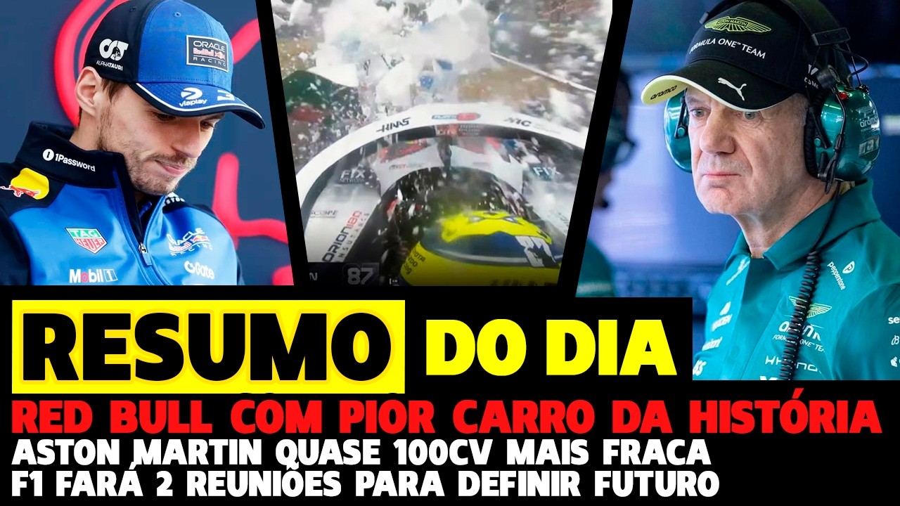 RED BULL SEM CORRELAÇÃO, HONDA 100CV MAIS FRACA E DUAS REUNIÕES EM ABRIL | FÓRMULA 1 |GP EM CASA