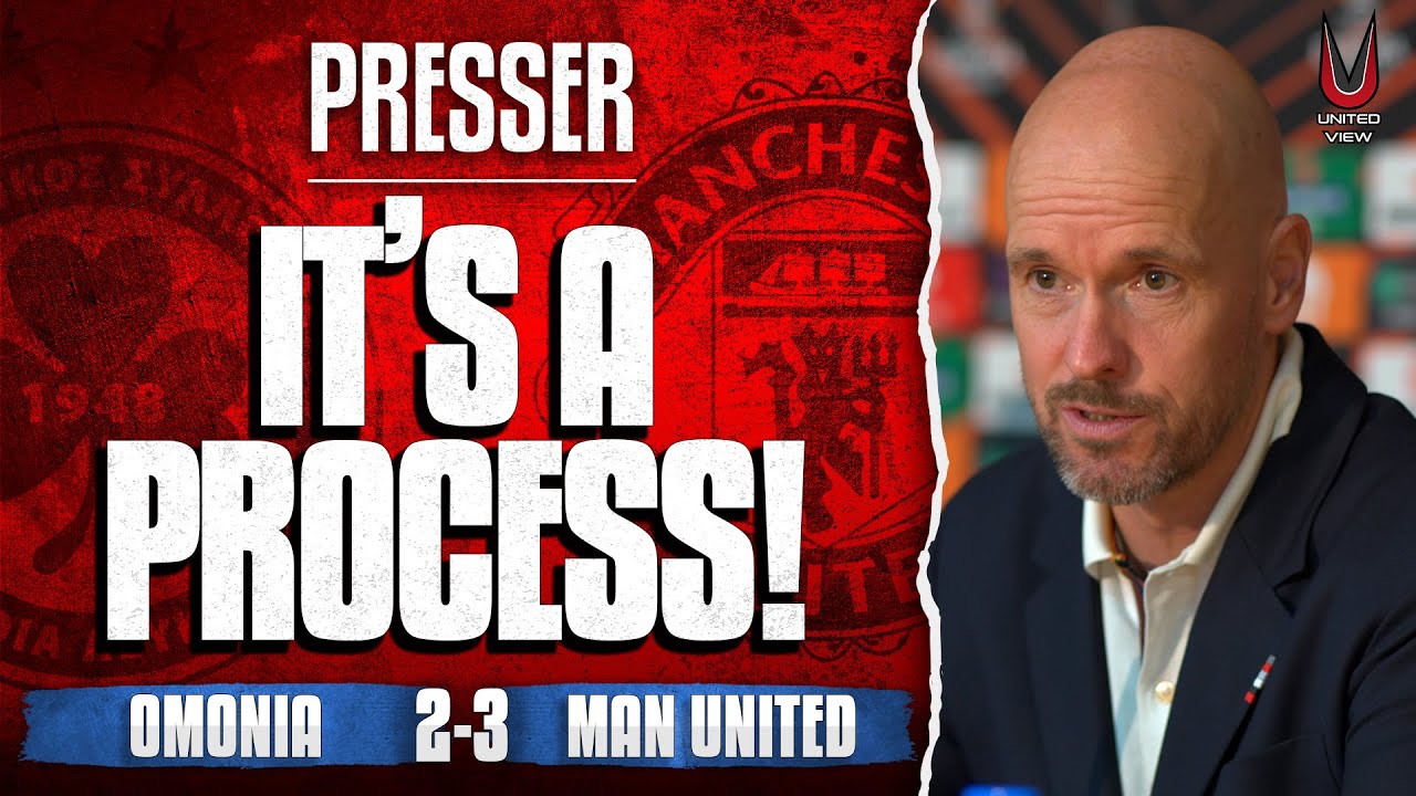 Ten Hag Agrees With Flex On Positives | Neil Lennon Praises United | Omonia 2-3 Man United | Presser