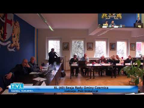 Click to View : XL (40) Sesja Rady Gminy Czernica (+skrypt) 14 marzec 2018 rok