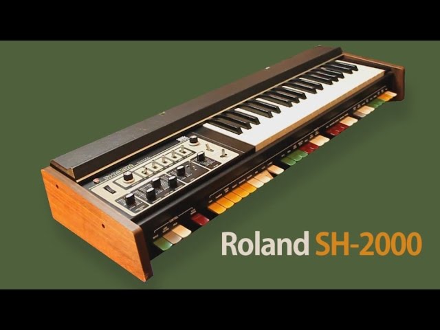 *** ROLAND SH-2000 VINTAGE SYNTHESIZER *** dans Pianos et claviers  à Ville de Montréal