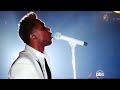 Miguel Falls On Girl During 2013 Billboard Music Awards Performance