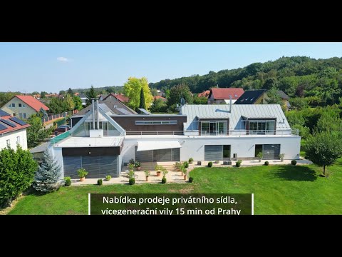 Video Vícegenerační samostatná vila 636m2, s pozemkem 2478m2, Kounice