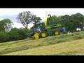 First cut silage North Yorkshire Moors