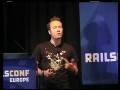 RailsConf Europe 08: David Heinemeier Hansson (37signals)
