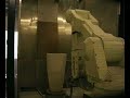 Kawasaki robot, glazing pottery, painting robot Kawasaki robot, glazing pottery, painting robot