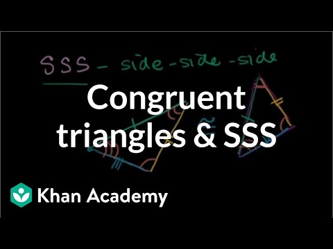 Geometry: Congruent triangles