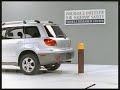 Crash Test 2003 Mitsubishi Outlander ( 5 M.P.H) Rear into Pole IIHS