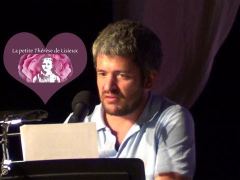 Therese - http://www.la-petite-therese.com Grande émotion au sanctuaire de Notre Dame du Laus le 15 Août. Les textes de Thérèse chantés et lus par Grégoire, une magnif...