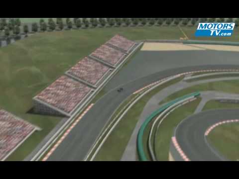 Vuelta virtual al Circuito de Shanghai
