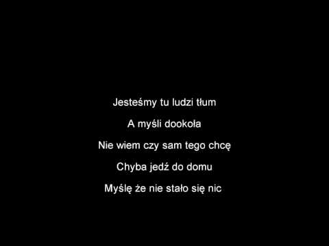 Wilki - Nie stało się nic ( tekst lirycs )