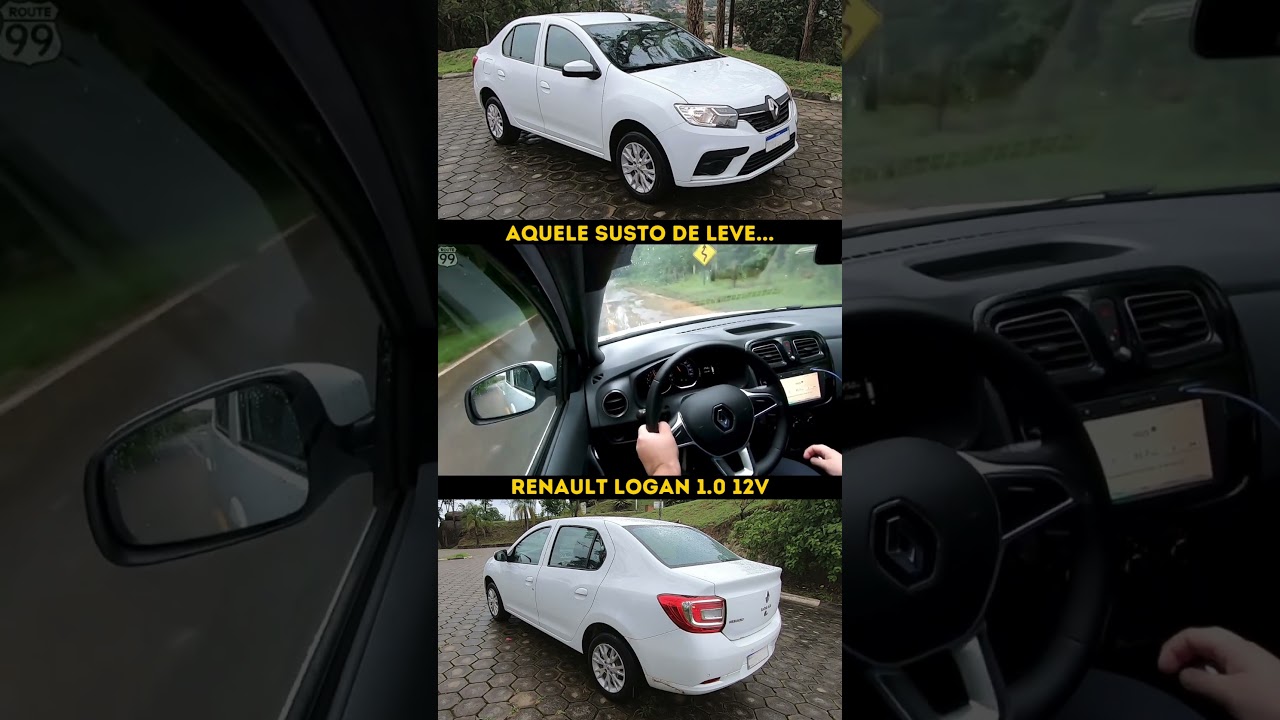 Aquele susto de leve na estrada depois da chuva... #renaultlogan