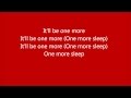 One More Sleep ~ Leona Lewis ~ Lyrics