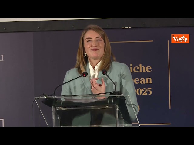 Metsola: Momento globale non facile, ma queste sfide dobbiamo combatterle insieme