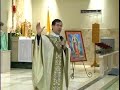 Fr. Frank Preaching at Baptism of Saved Babies