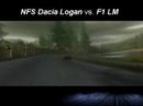 NFS Dacia Logan vs F1 LM