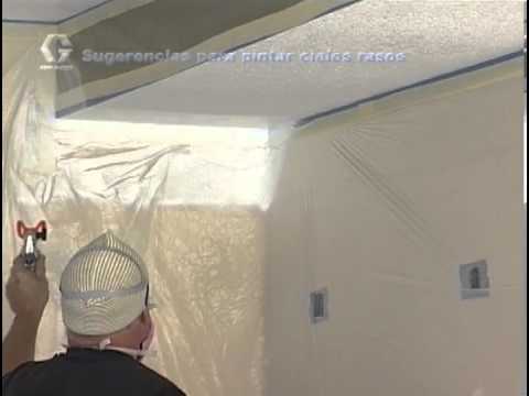 graco magnum lts paint sprayer - This informative video shows how to paint a ceiling with a Graco Magnum Paint Sprayer. For more information head over to www.cjspray.com or call us toll-free...