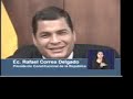 mensaje al país ante la consulta popular