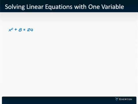 how to isolate a variable under a square root