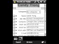 WorldCard Mobile on Dopod 818pro HTC Prophet