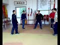 梁焕枝古劳咏春在新江武馆的表演 Leung Sifu demonstrates Kulo/Gulo Wingchun