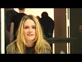 Edith Bowman talking for the Teenage Cancer Trust