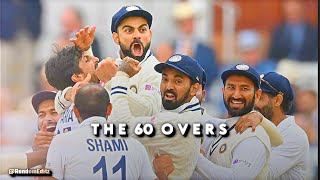 The 60 Overs  India vs England 2021 2nd test edit