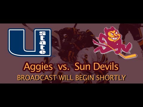 Hockey: ASU DII vs Utah State - 2/8/14