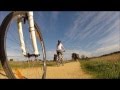 Cycling in Costa Brava on the old Rail Trails.wmv