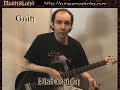 Guitarra Electrica - Ajuste de Distorsion