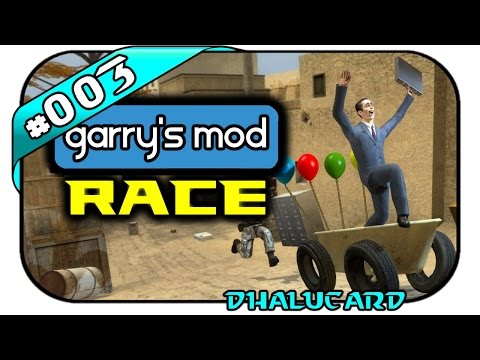 GARRY'S MOD RACE #003 - DER PERFEKTE START! - Let's Play Gmod Race - Dhalucard