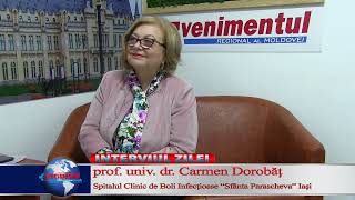 Interviul ZILEI: prof. univ. dr. Carmen DOROBĂȚ