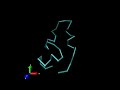 PDBID: 1VII, MD Trajectory (Slowest Mode) PDBID: 1VII, MD Trajectory (Slowest Mode)