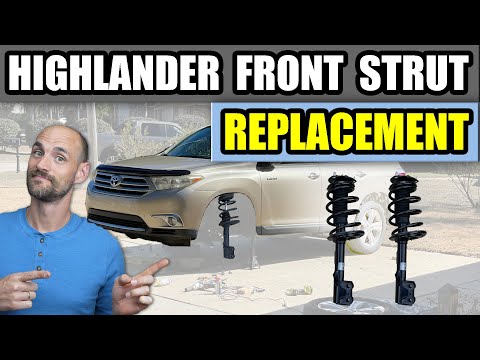 front strut replacement toyota highlander